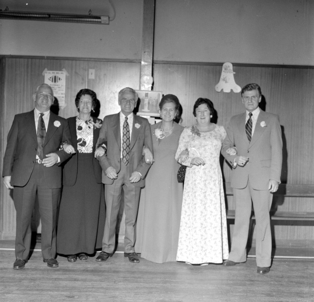 Wallis 25th wedding anniversary  3; couple central. [P1-8826-11216]