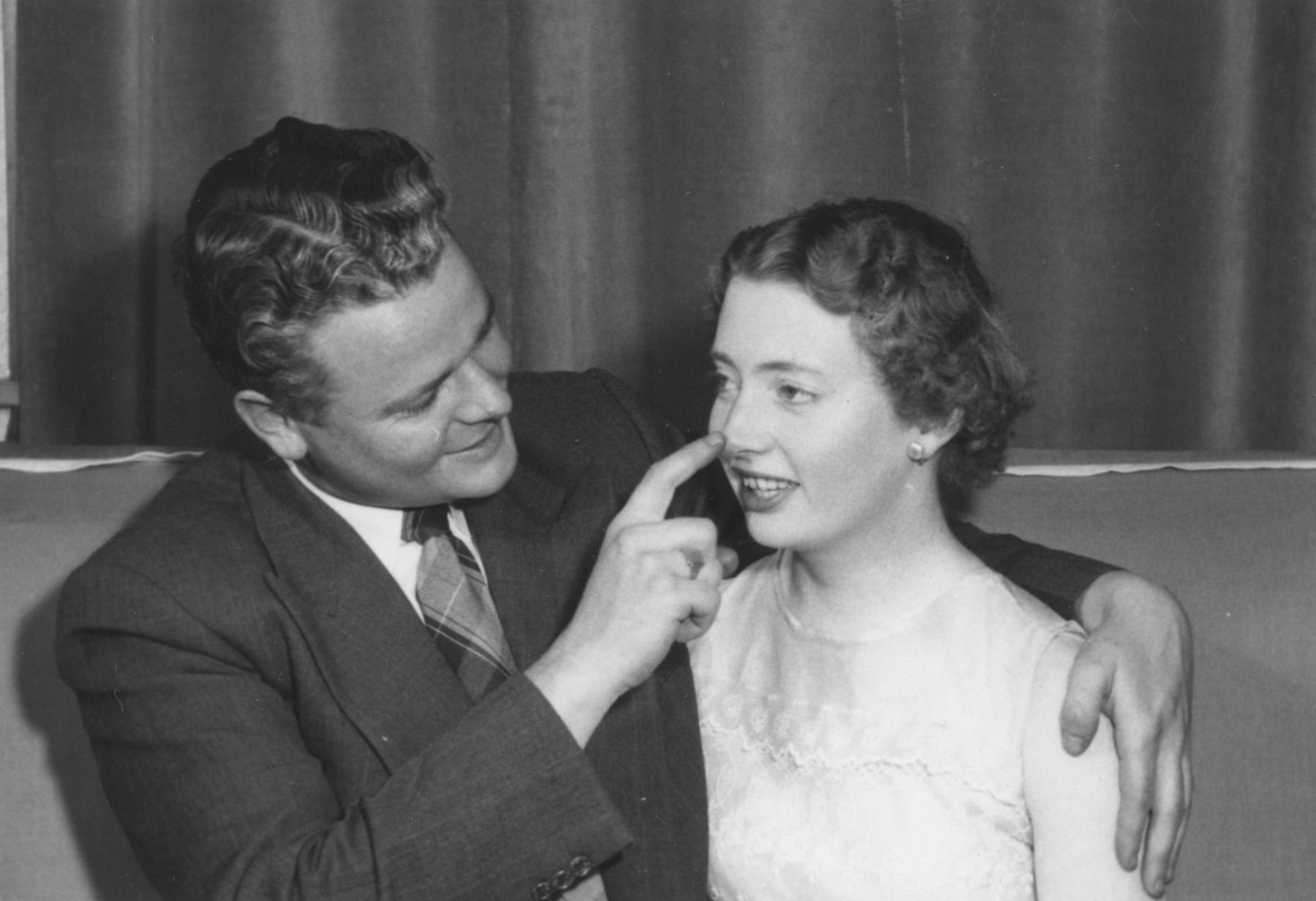Heretaunga Players; The Giaconda Smile 1955: Vinsen Good, Margarita Doyle.