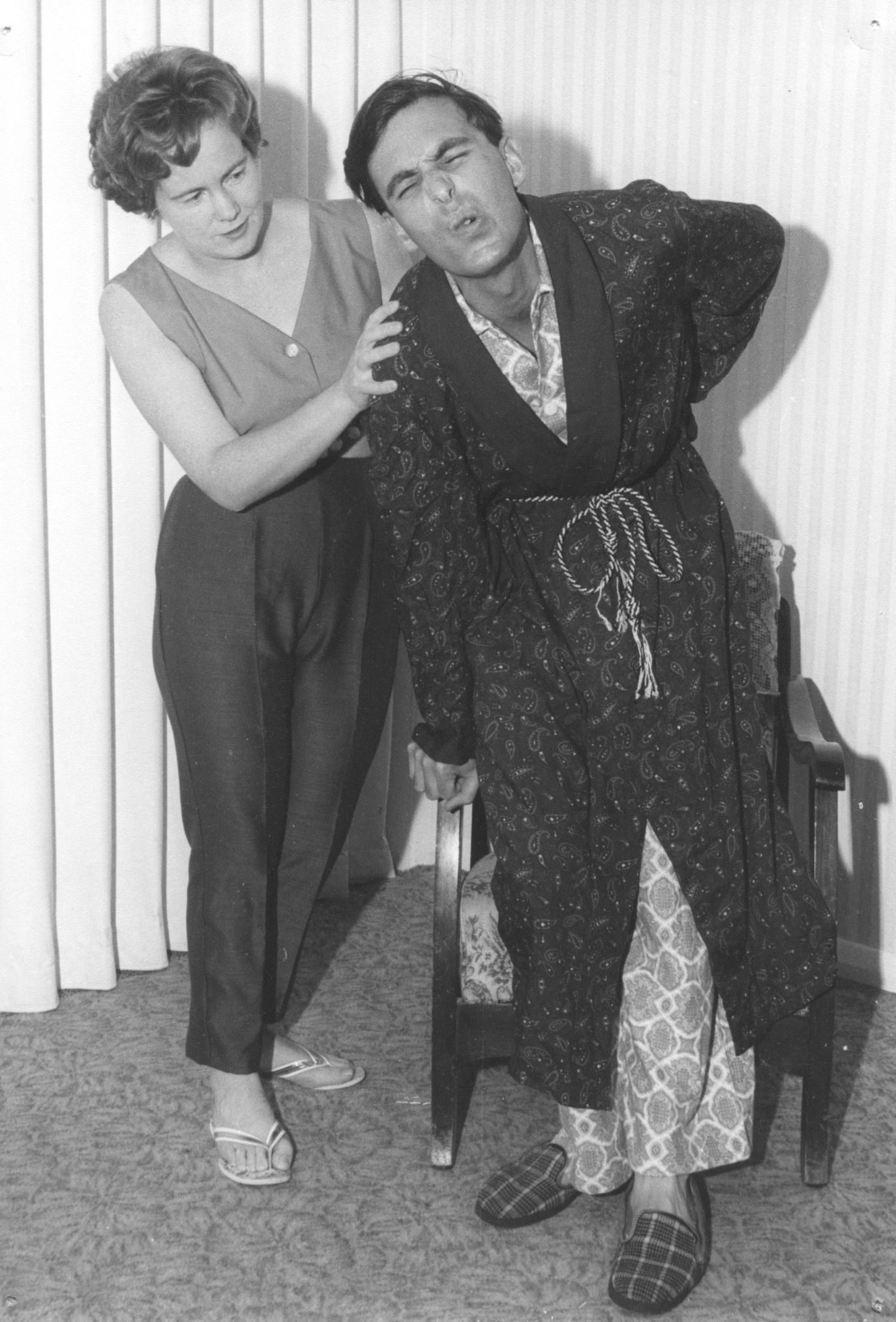 Heretaunga Players; Wolf's Clothing: Betty Grattan, Alan Barkus.