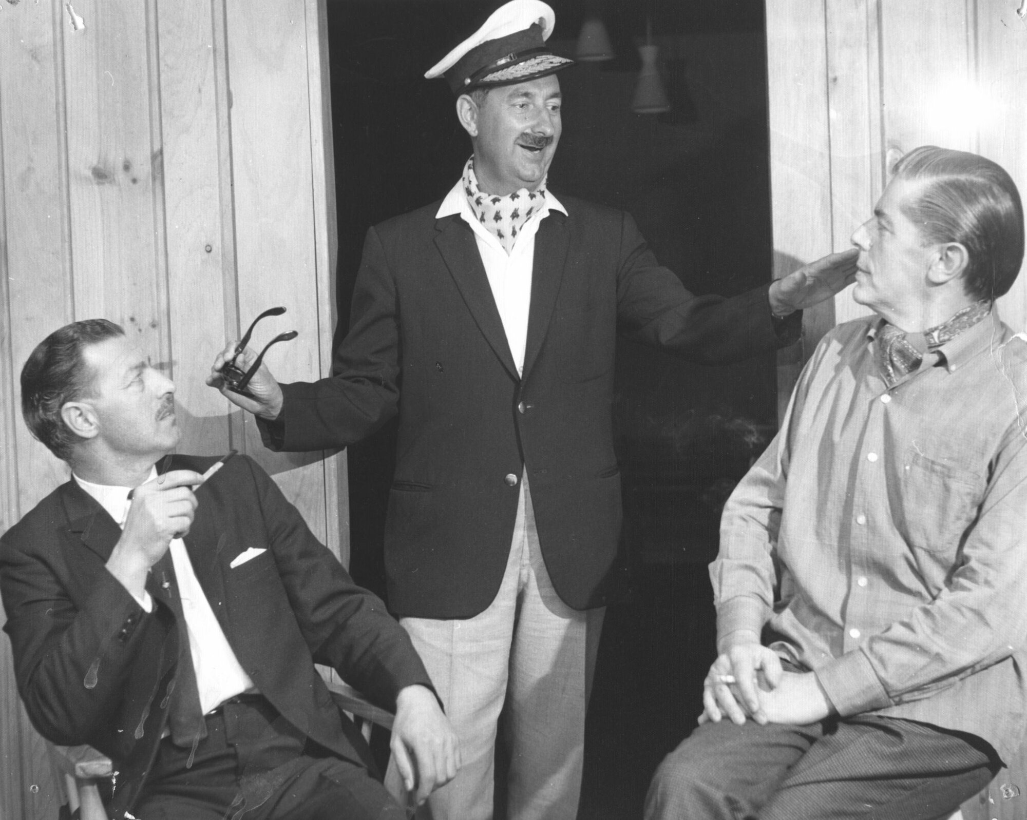 Heretaunga Players; The Piccadilly Bushman: Bob Gillespie, Jim Grant, Jim MacFarlane.