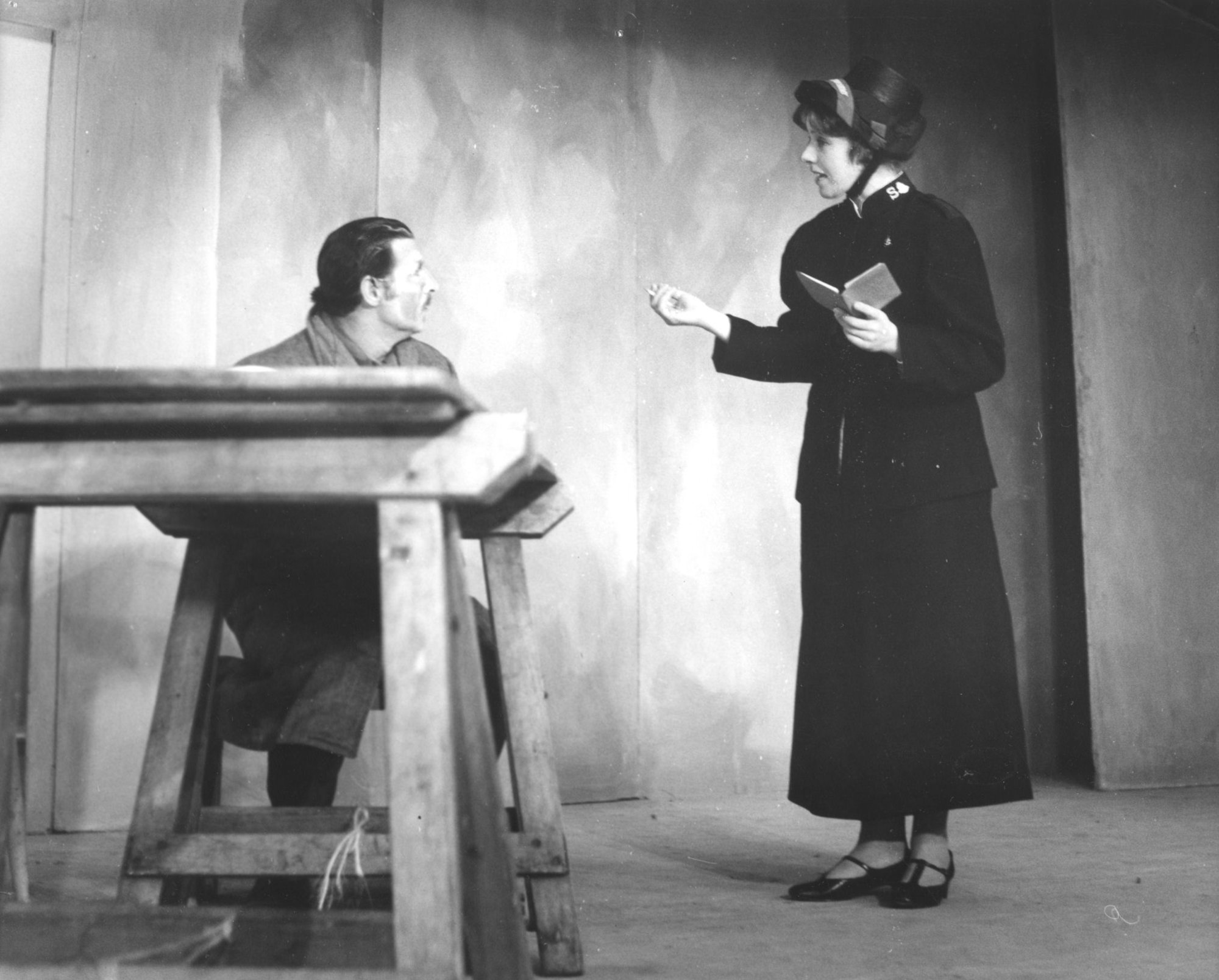 Heretaunga Players; Major Barbara: Bob Gillespie, Jocelyn Holmes.