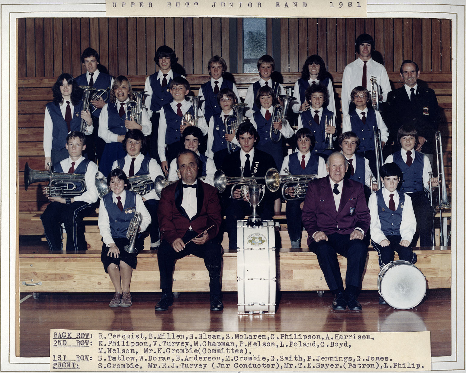 Junior Band, 1981