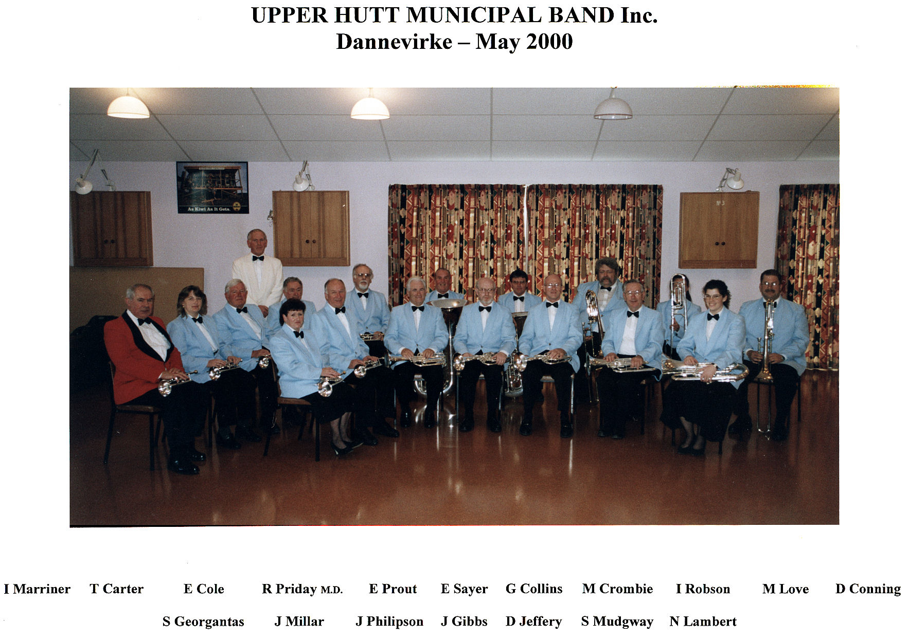 Upper Hutt Municipal Band, 2000, Dannevirke