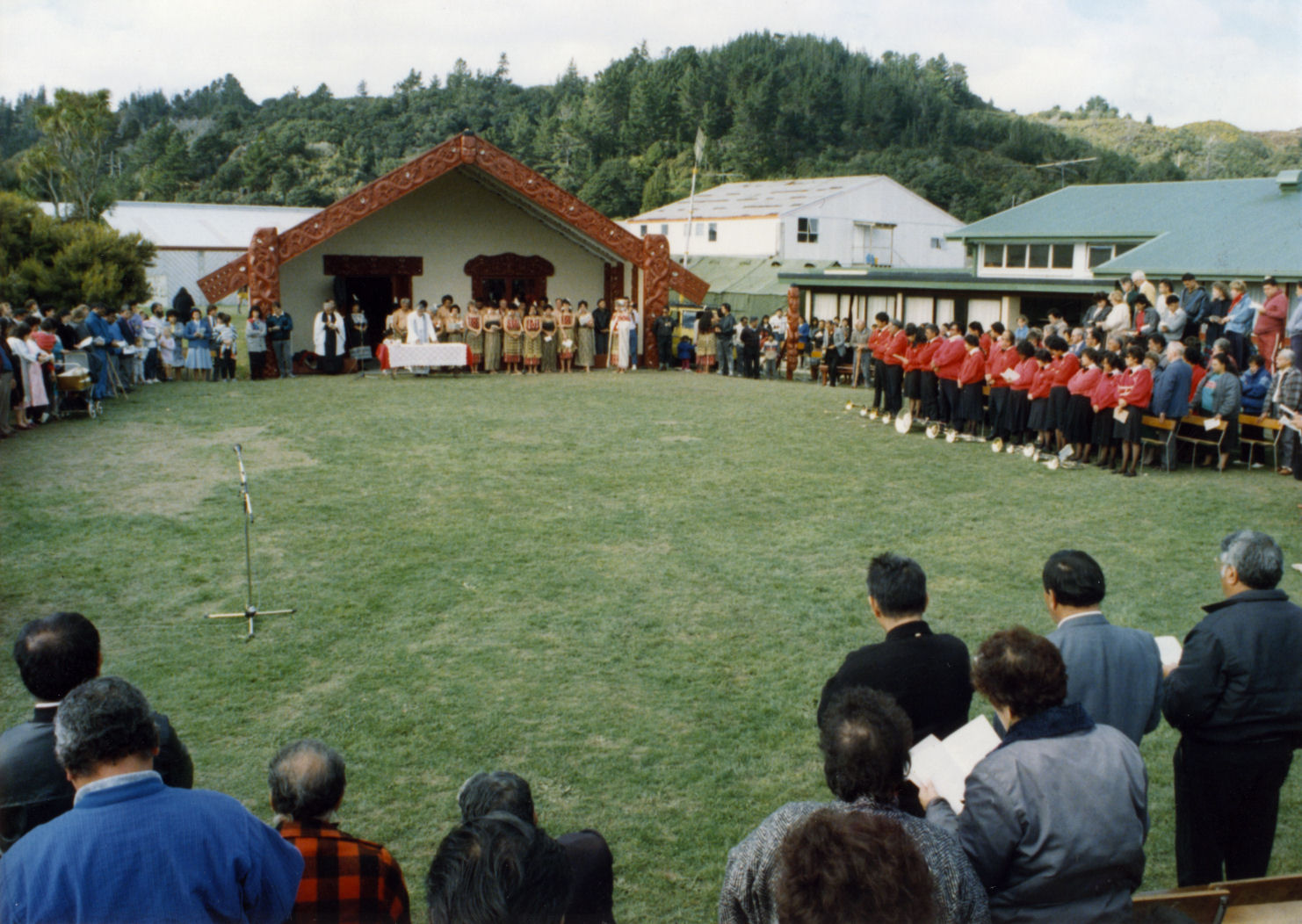 Ōrongomai Marae whare whakairo dedication service