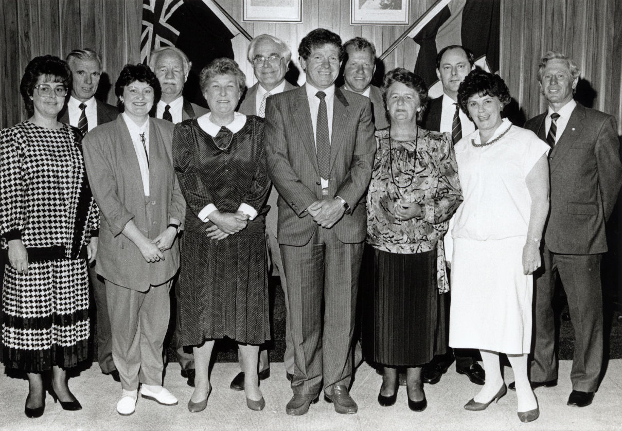 Upper Hutt City Council members 1989-1992.