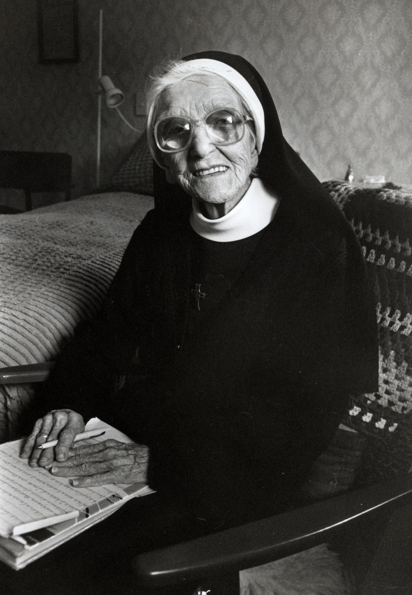 Centenarian Sister Mary Peter, 102; Gibbons Street convent, Sisters of Mercy.