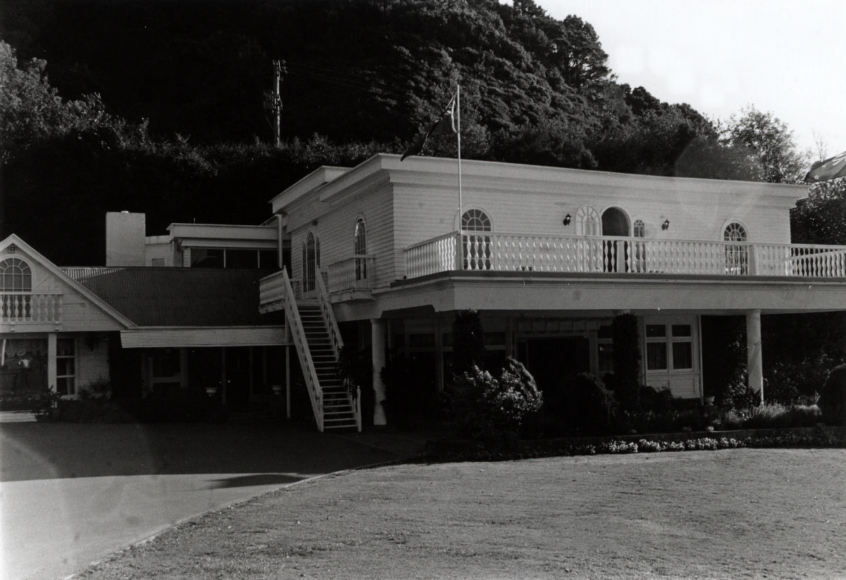 Wallaceville House; part of the main building.