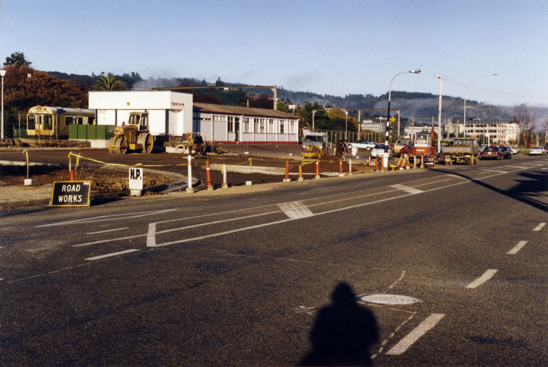 Trentham railway station; improved commuter parking.