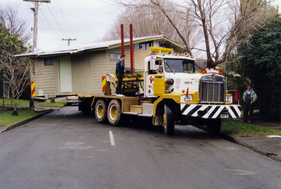 Croquet club; new clubrooms arrive; the former Birchville Hall.