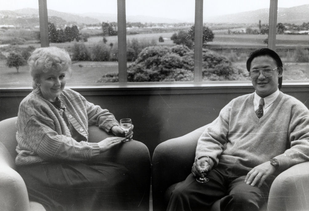 Rimutaka Tavern, 1223-1253 Fergusson Drive; Signals restaurant and conservatory bar manager Trevor Chin with Kath Olsen.