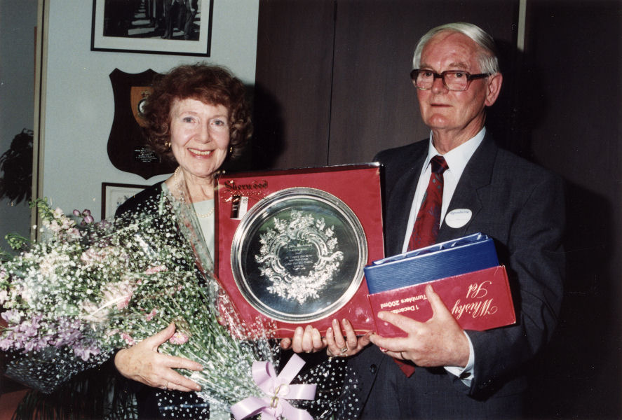 Promotion and Development Board; executive director John Hartstonge retires.