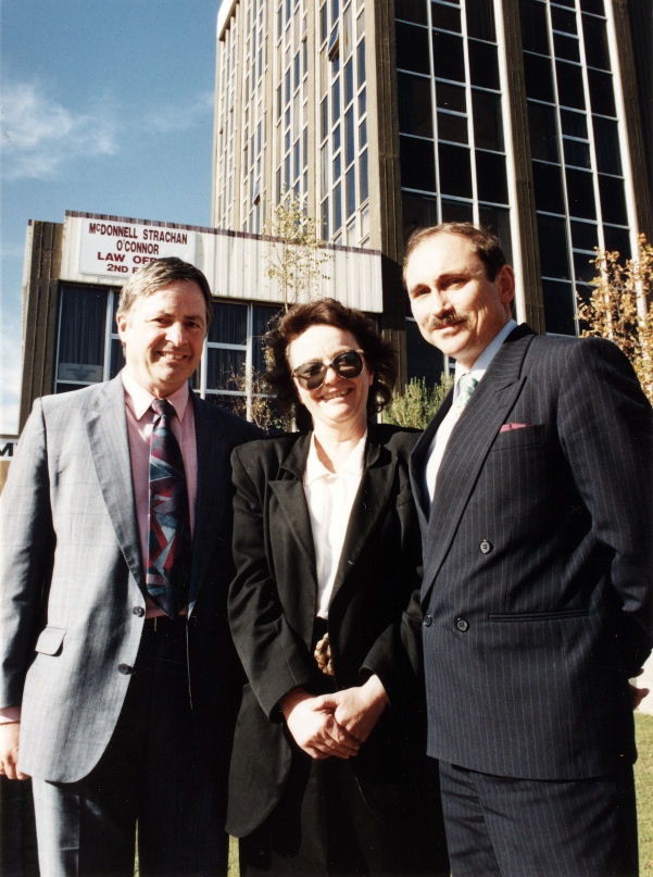 McDonnell Strachan O'Connor; lawyers, Astral Towers; Brendan McDonnell, Phyllis Strachan, Chris O'Connor.