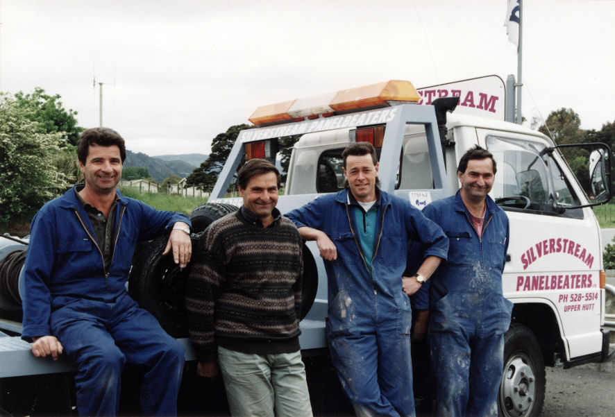 Silverstream Panelbeaters, 150 Fergusson Drive; Tony, Marino and Sergio ...