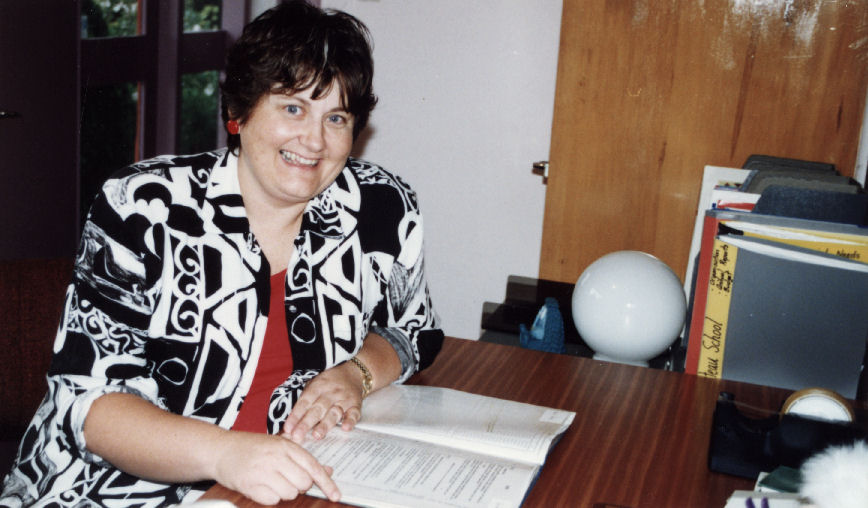 Plateau School; new principal Virginia Francis.