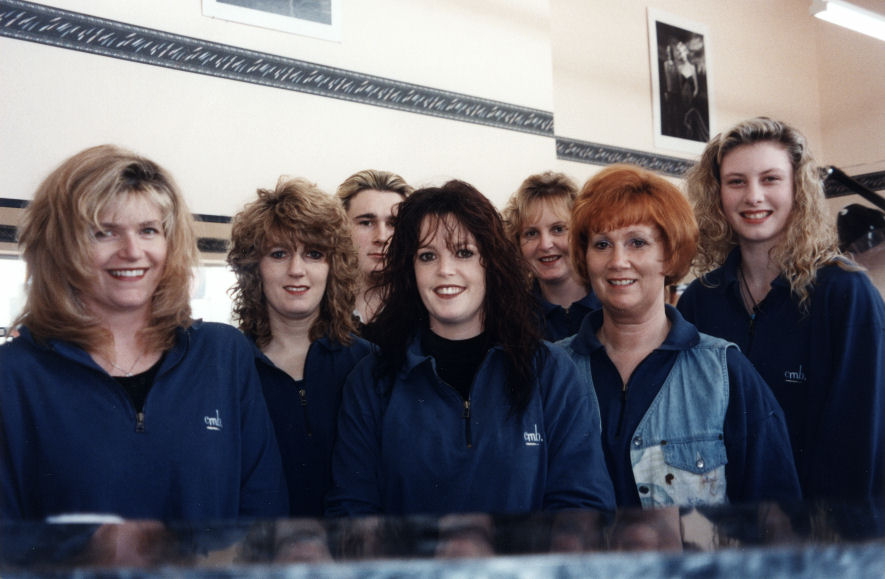 Top Cut Hair Design, 24 Princes Street; the team.