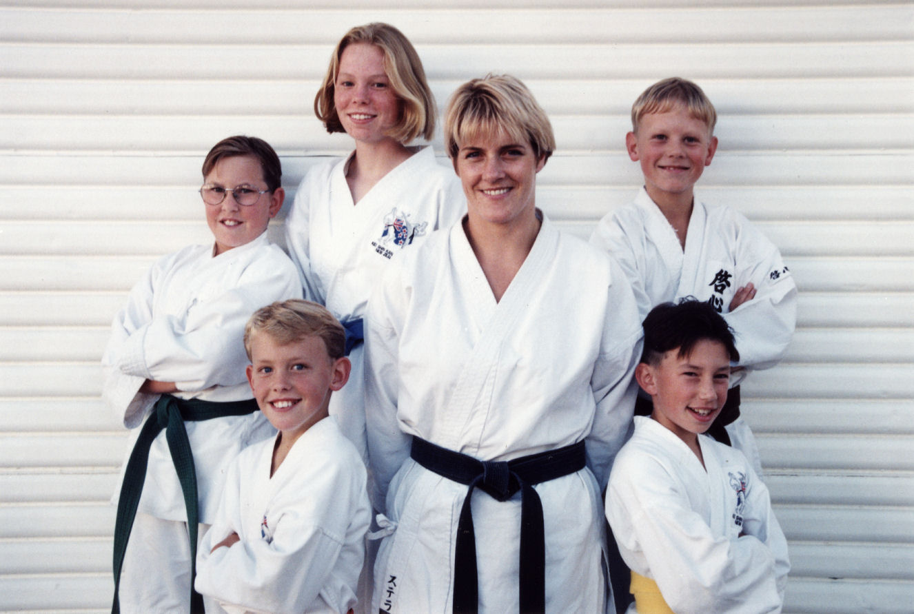 Karate; local members of a Hutt Valley group off to New South Wales State Open Champs.