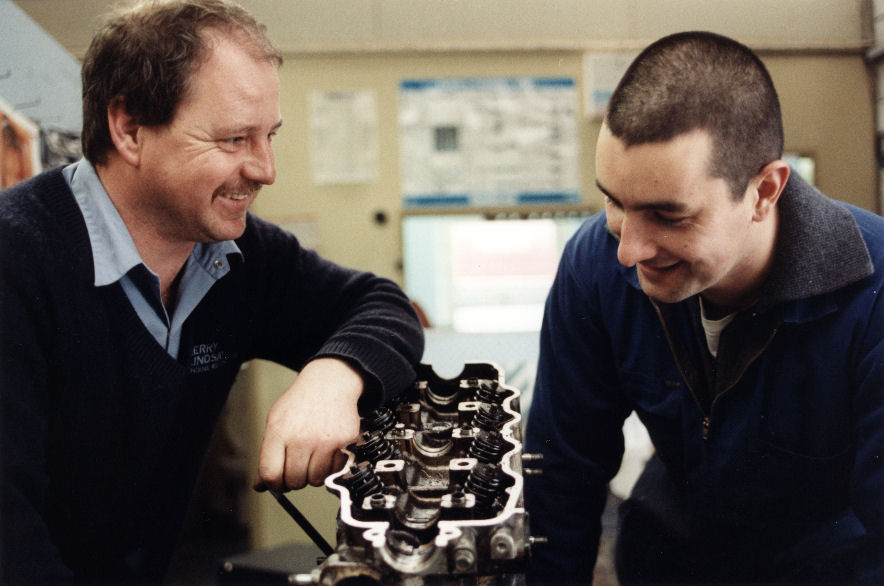 Kerry Lindsay Engine Reconditioning Specialists, Jupiter Grove; manager Chris Parnell, Darren Curtis.
