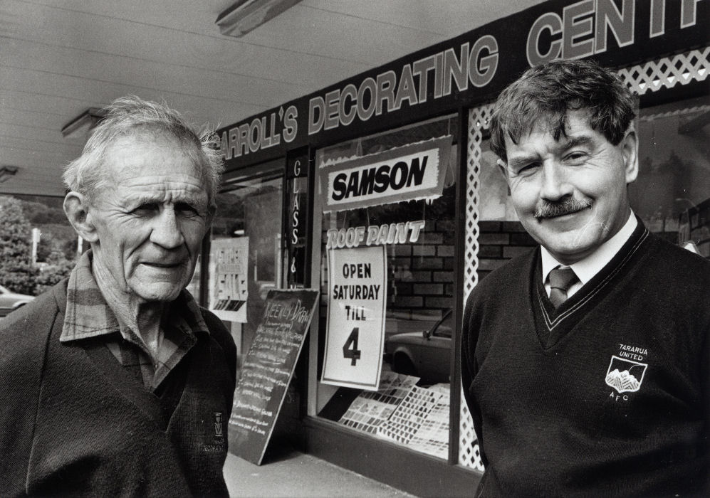 Marshall's Paint and Glass sold to Bill Carroll.