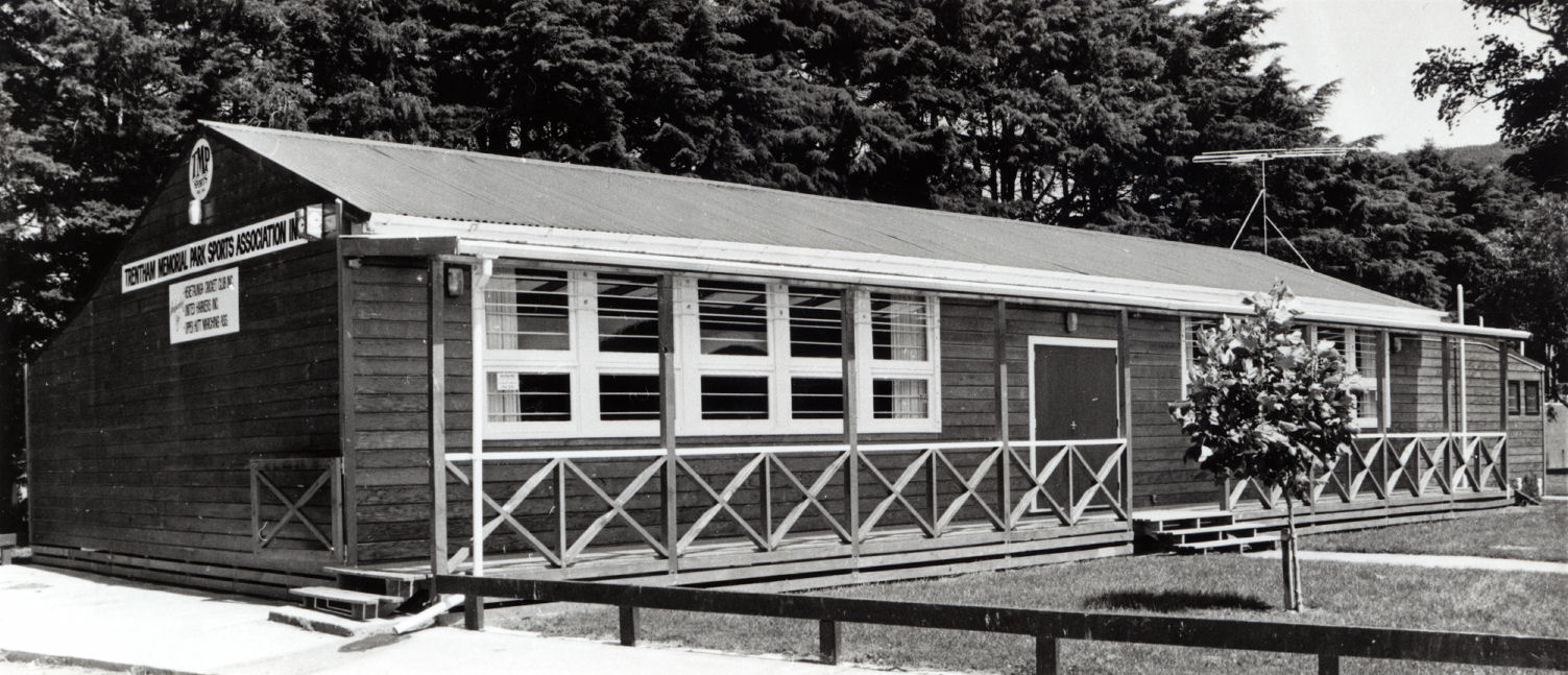 Trentham Memorial Park; Sports Association building; cricket, harriers, and walkers. 