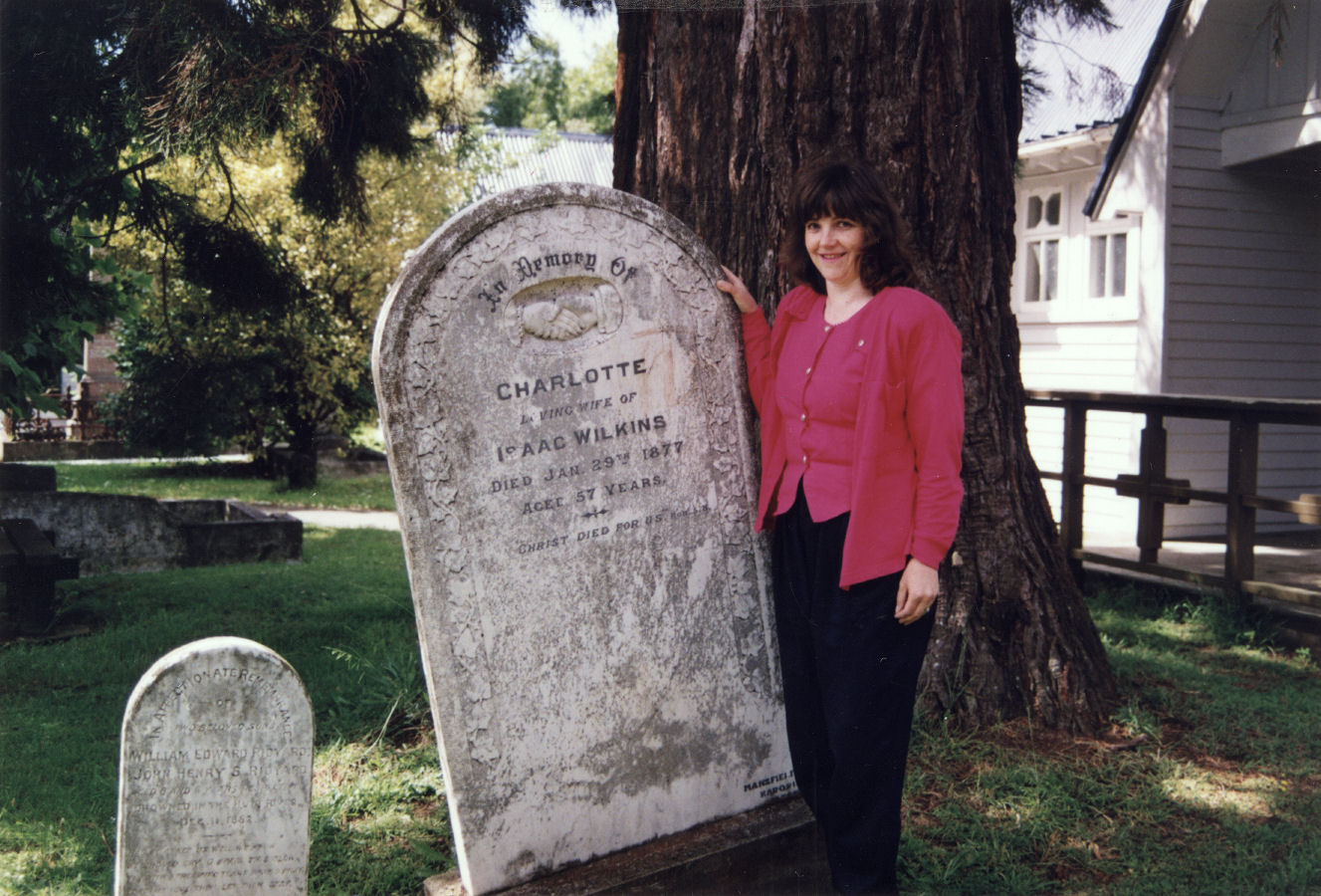 Cemetery records; Robyn Tuckett compiles Tuckett index of Hutt Valley Cemetery records.
