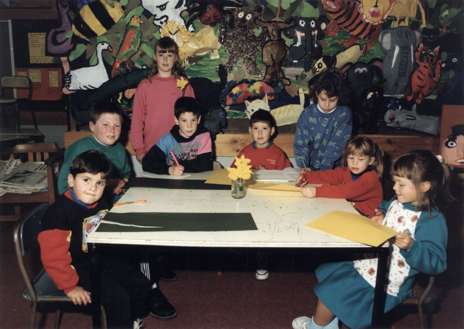 Silverstream School pupils arrange a  Daffodil Day disco to raise funds for the Cancer Society.