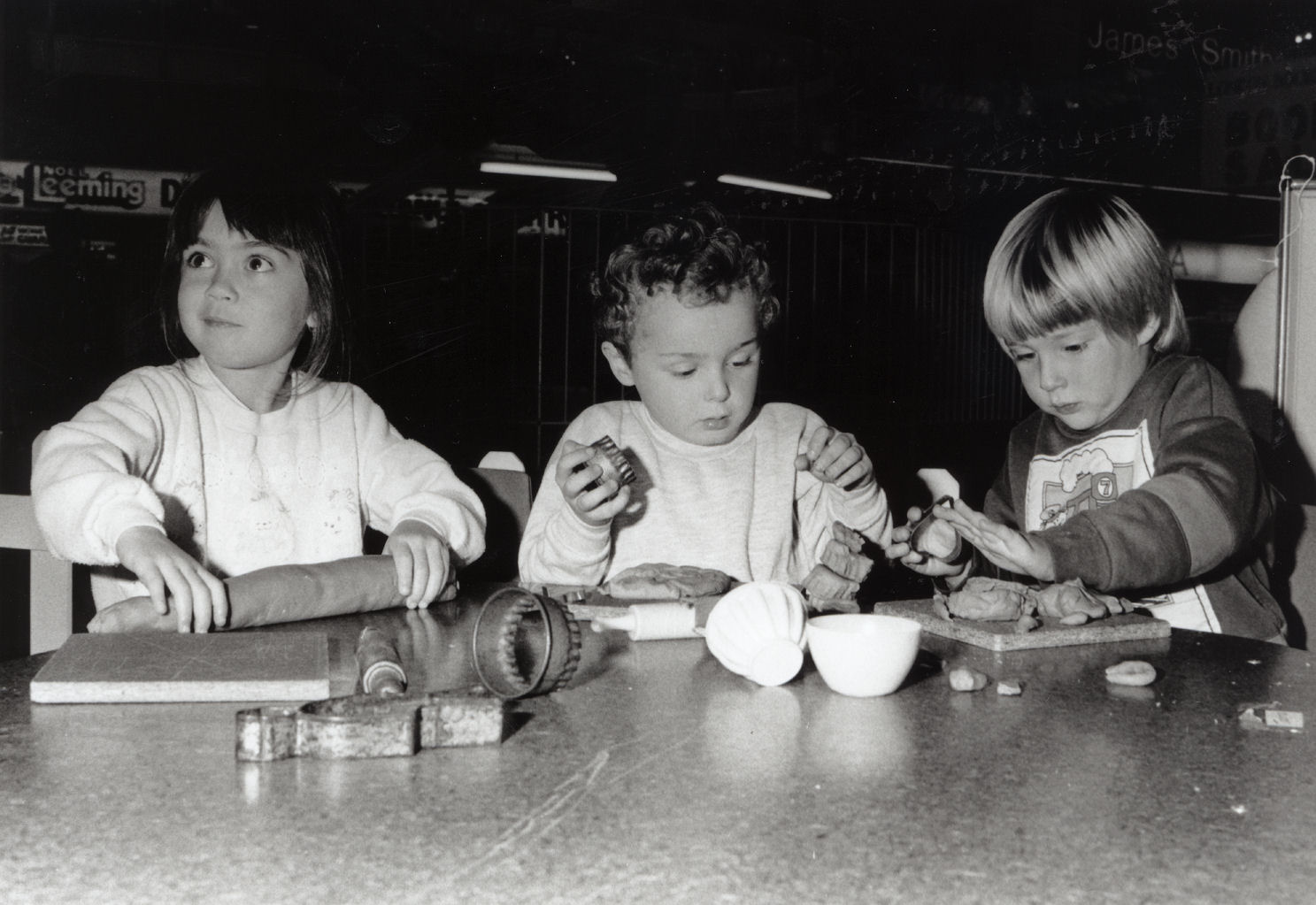 Maidstone mall creche; Claire Murphy, Charles Fogarty, Ross Stevens.
