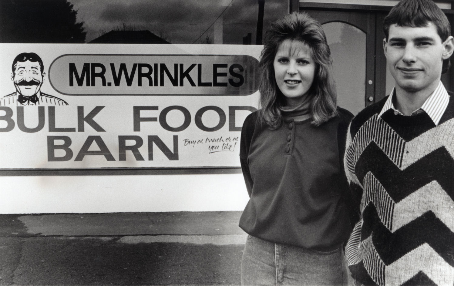 Mr Wrinkles Bulk Food Barn, 1A Whakatiki Street; manageress Denise Carson, owner Derek Sherwin.