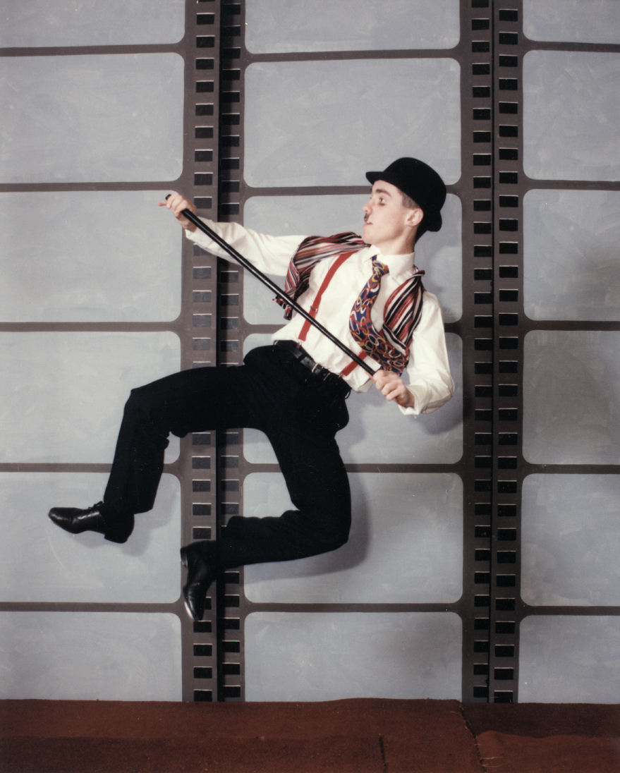 Upper Hutt Operatic Society; "Spotlight on Hollywood"; Brent Windleburn rehearses.