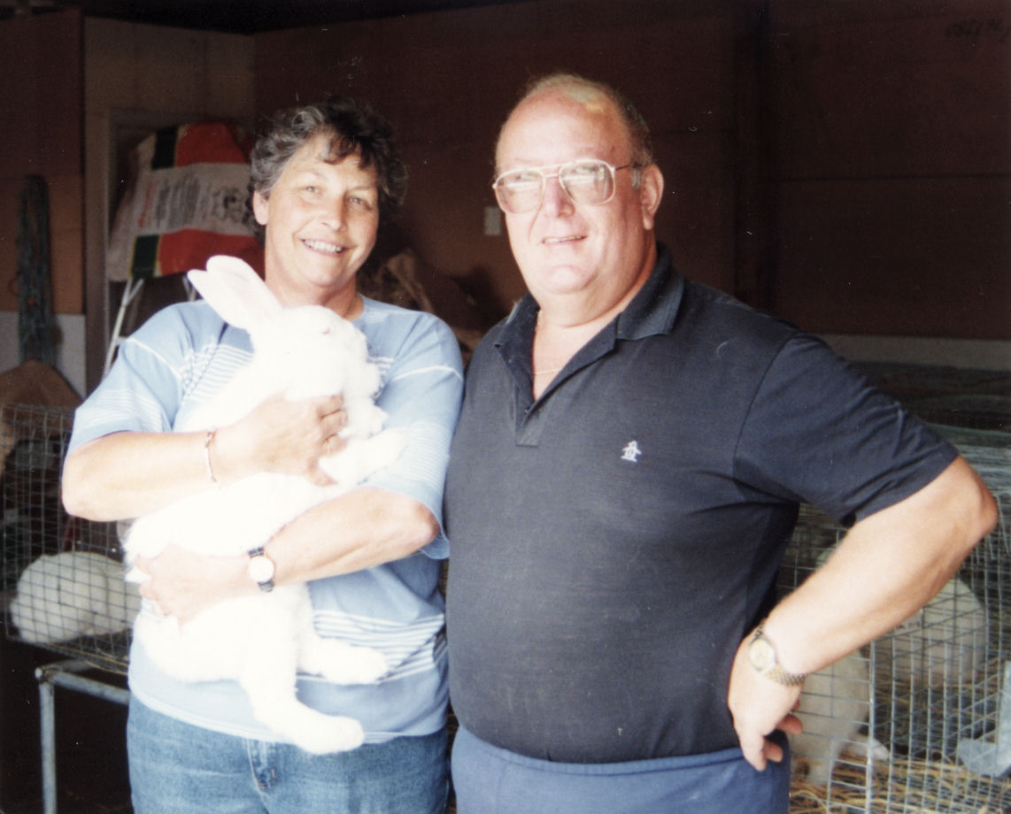 Rabbit breeders Brenda and Lou Cancian, from Whiteman's Valley. | Upper ...