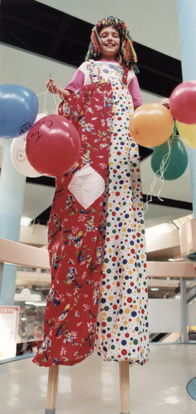 Victoria Linton-Graham performing in "The Circus"