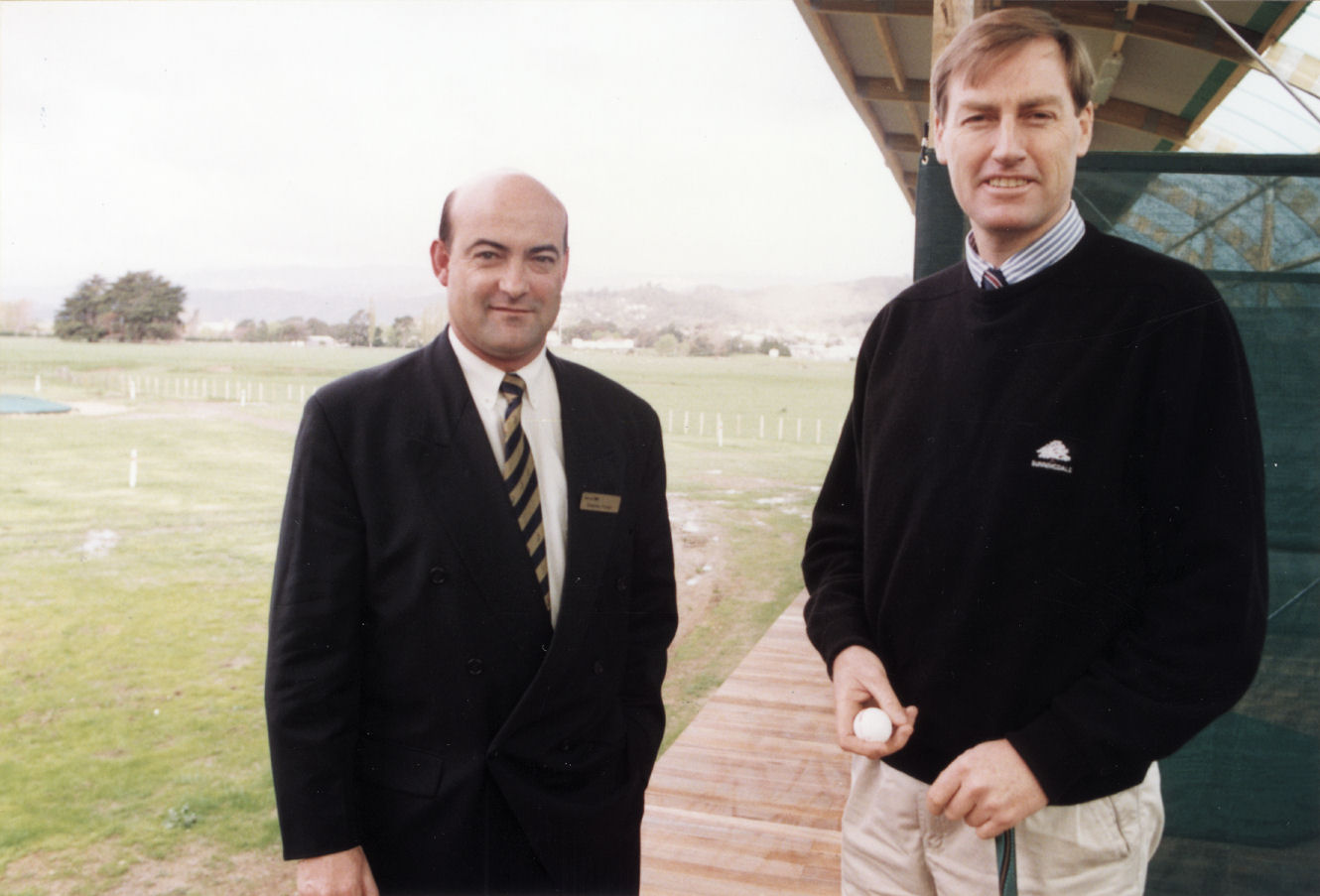 Golf; Silverstream Golf Park driving range, County Lane; opened by professional golfer Simon Owen.