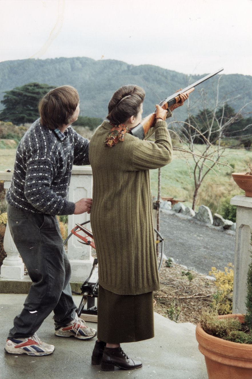 Kaitoke Country Gardens; skeet shooting.