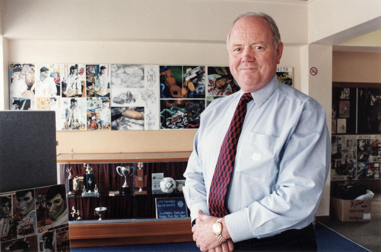 HIBS; Hutt International Boys' School; principal Harvey Rees-Thomas.