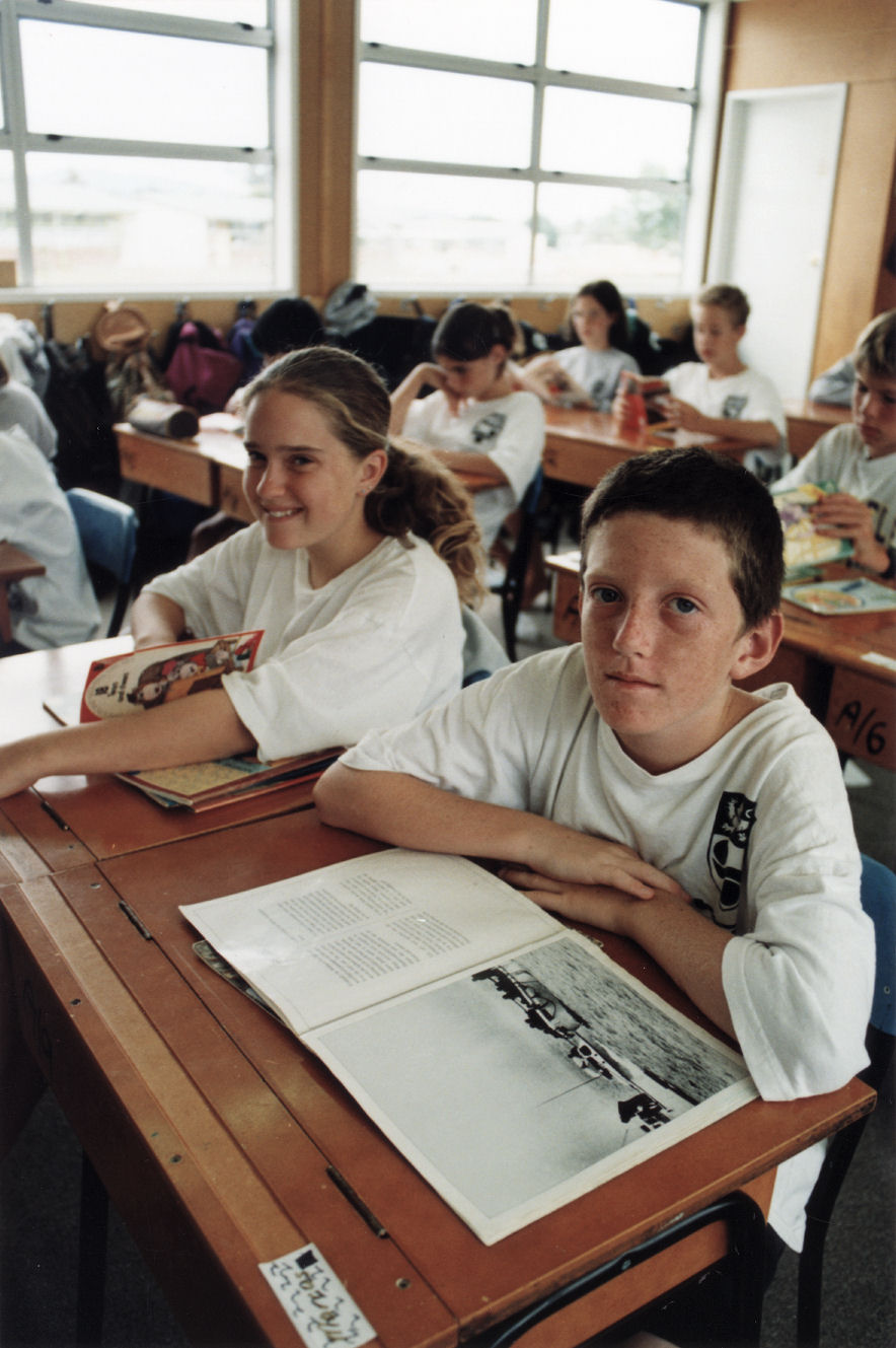 Maidstone Intermediate; using spare room at Fraser Crescent School.
