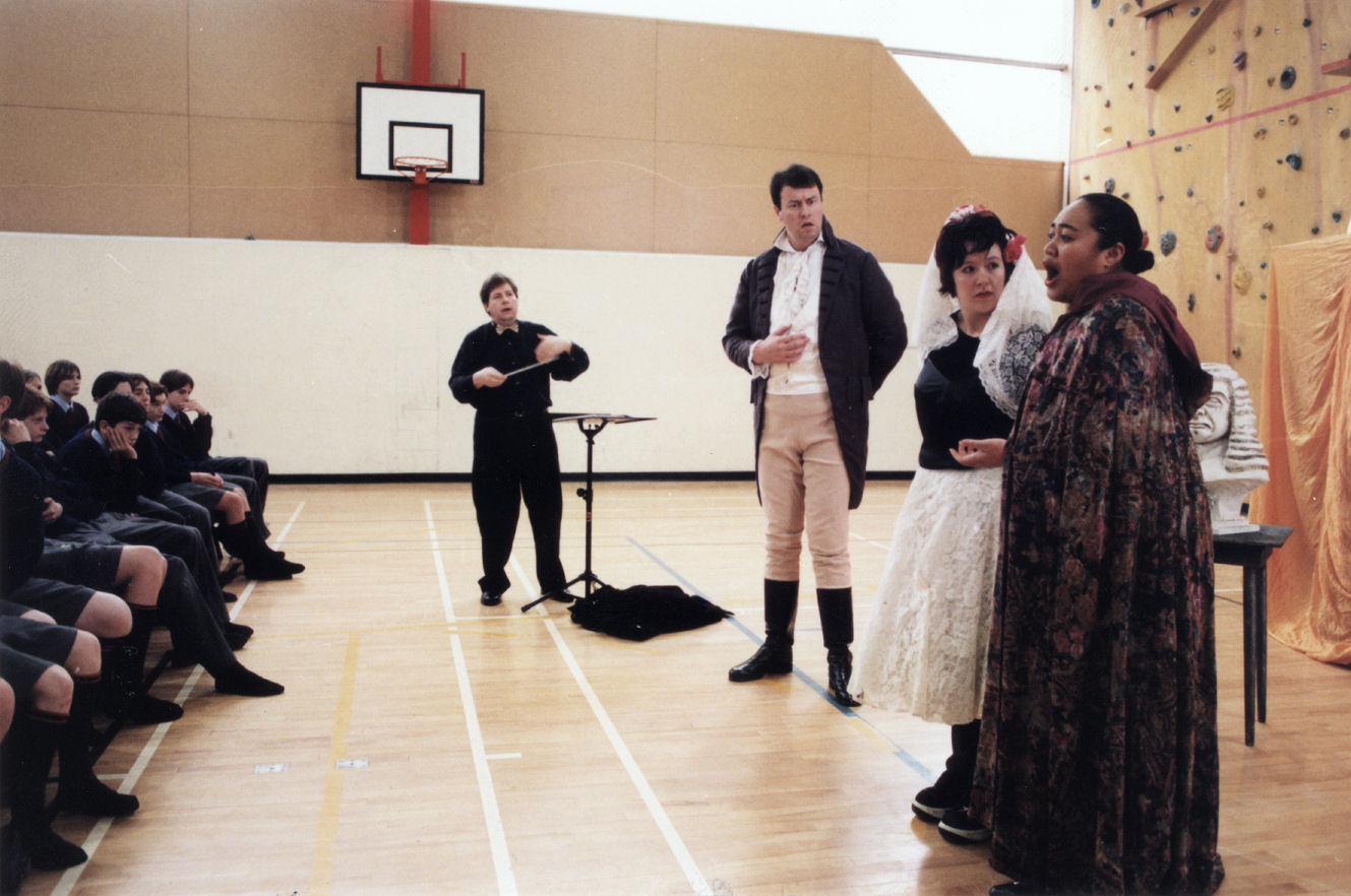 HIBS; Hutt International Boys' School; National Opera of Wellington 'Unbeatable Opera' performance.