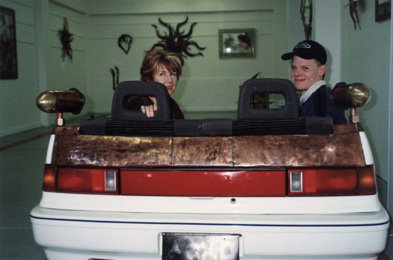 Archibald's Gallery; Chris Wilson, Miles Anstey; "Gold 'N Copper"  exhibition; "Grass Hopper".