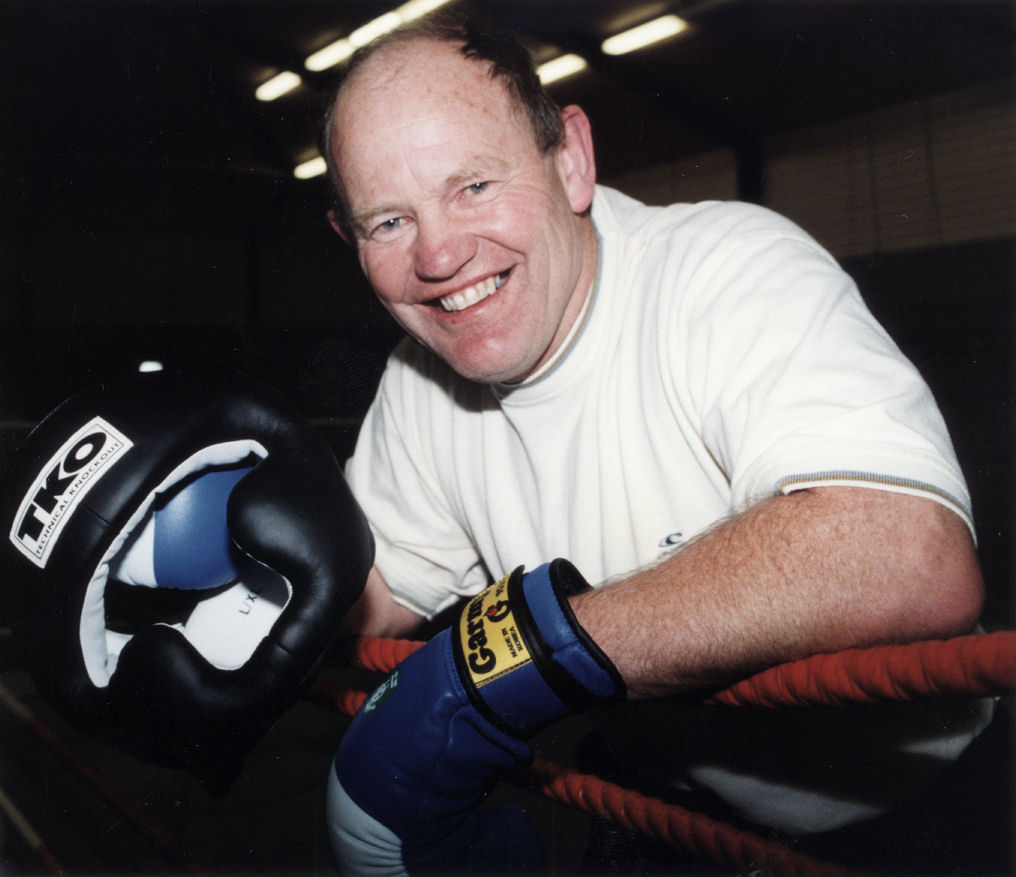Billy Graham at the New Zealand boxing championships