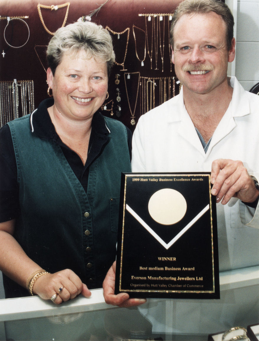 Everson Manufacturing Jewellers win award