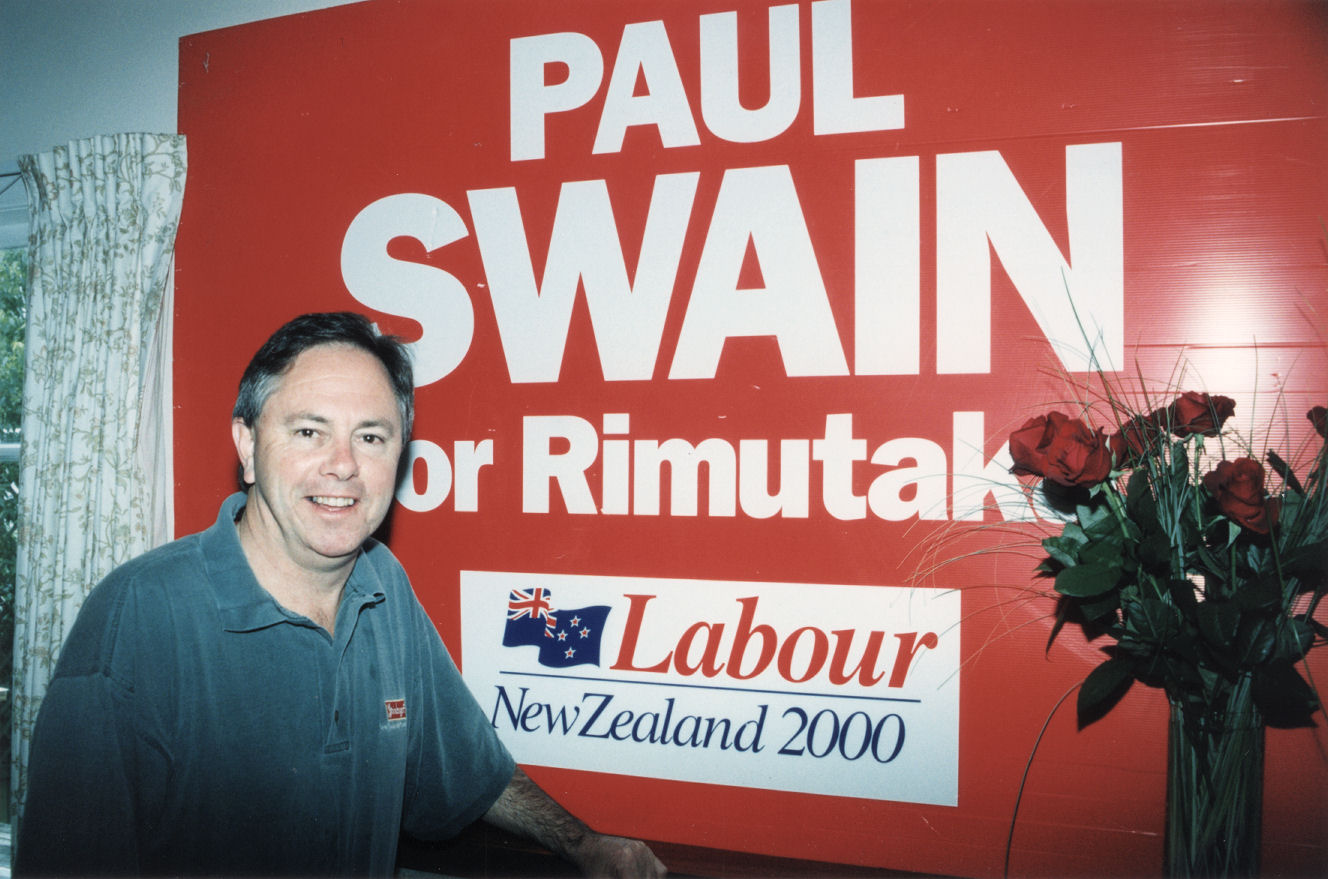 MP Paul Swain retains his Rimutaka electorate seat.
