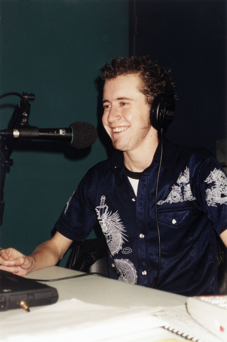 Radio station Link FM and live DJ Mike King