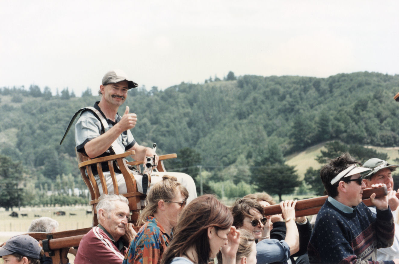 Rifle shooting; Ballinger Belt, 1998; Mike Collings of Te Puke wins.