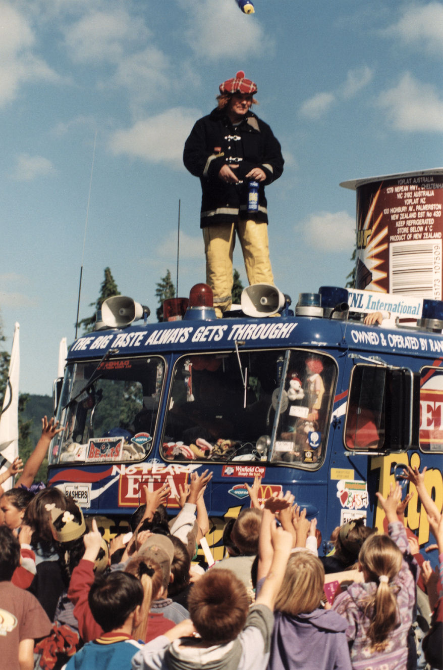Brentwood School visited by Countdown Variety Club Bash team
