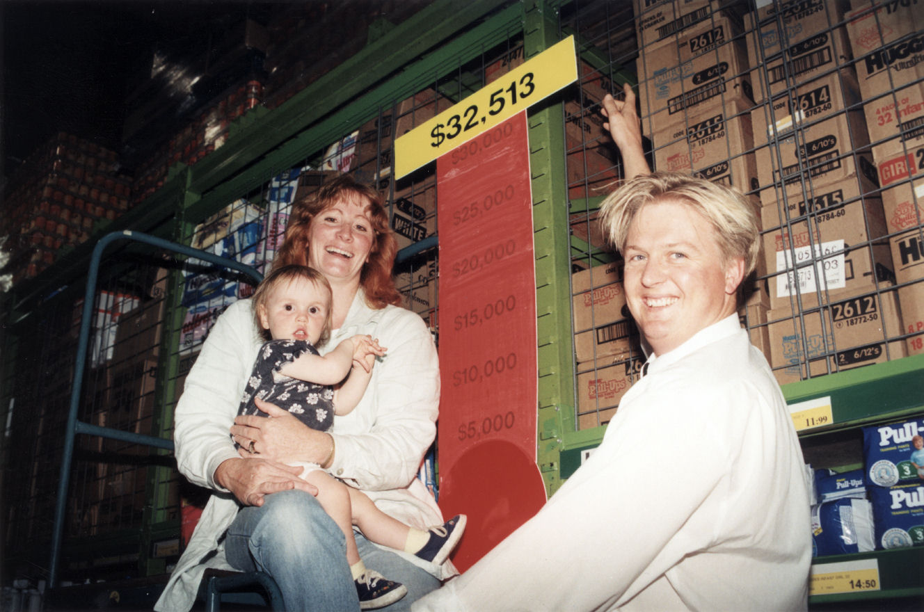 Plunket; Pak'n Save $30,000 donation for Upper Hutt Plunket House, Logan Street.