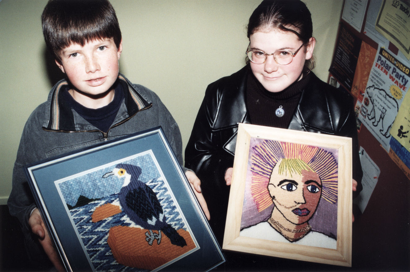 Embroiderers' Guild; Karl Noldan and Christen McAlpine win Biennial Conference and Exhibition awards.