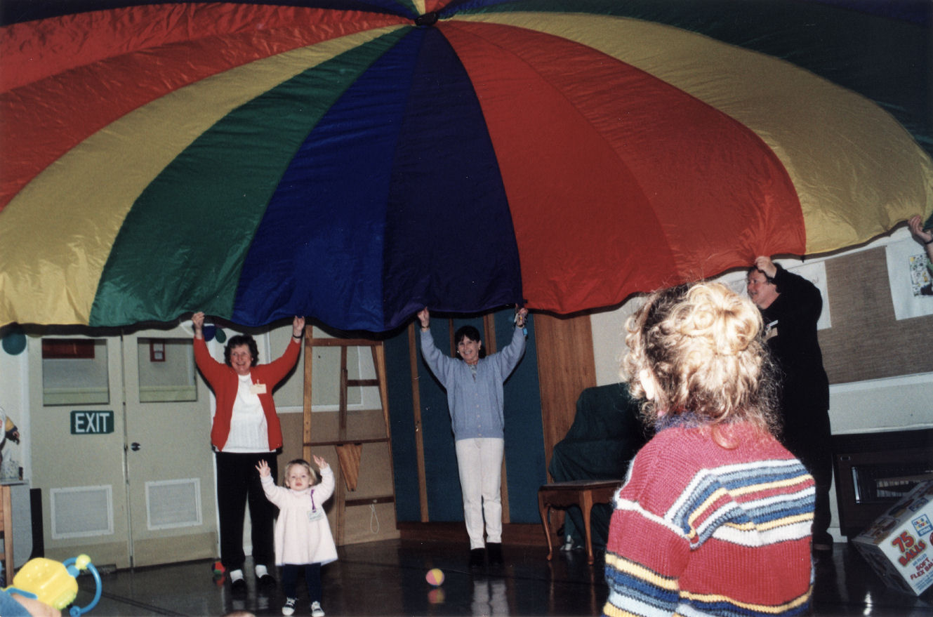 Salvation Army; children's free playgroup.