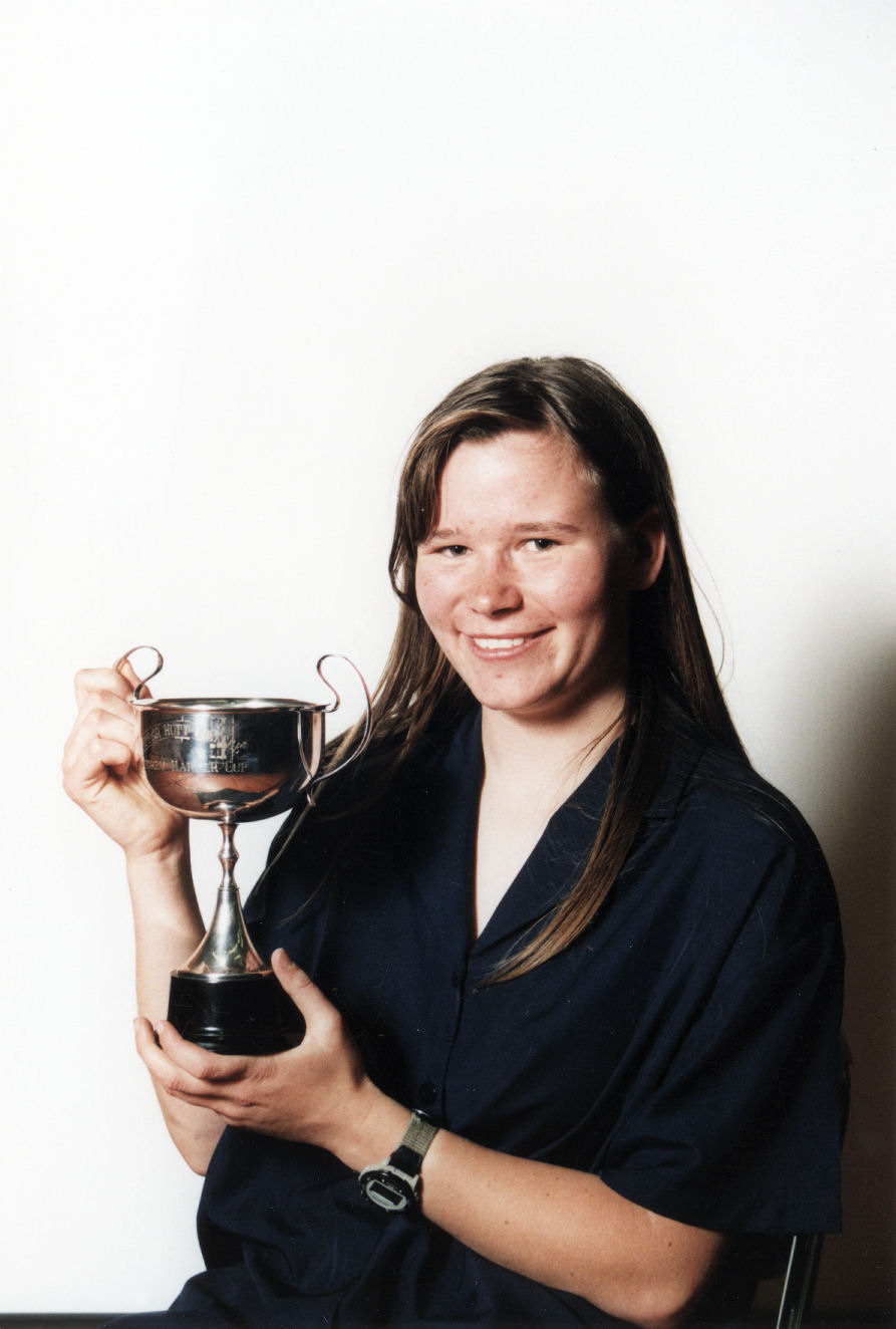 Upper Hutt College awards, 1998; dux; Ruth Waldrom.