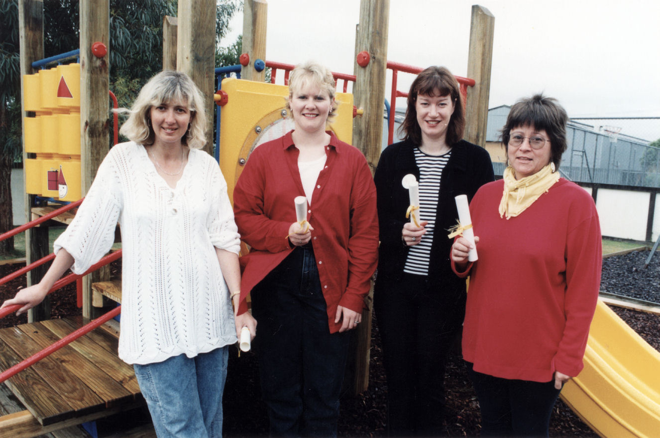 Salvation Army Training College; Diploma of Early Childhood graduates.
