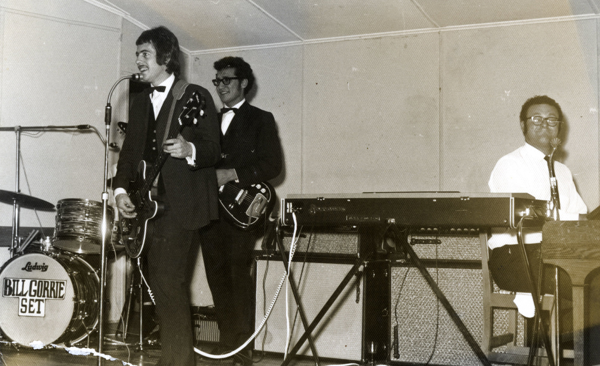 The Bill Gorrie Set members; Alan Bateup, Sam Southon, Bill Gorrie. 