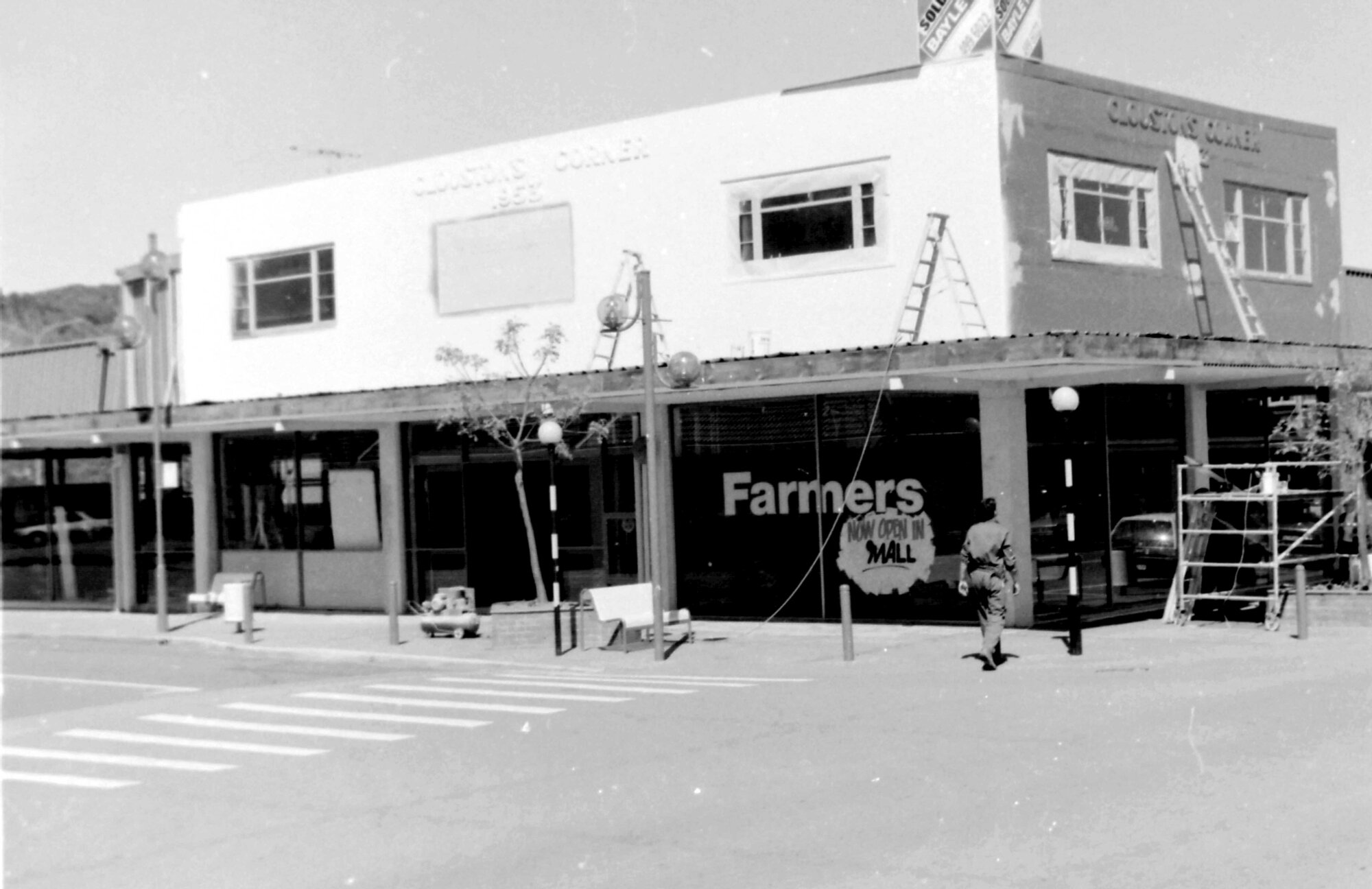 Clouston's Corner building, corner of Main and Wakefield streets; recently vacated by Farmers.