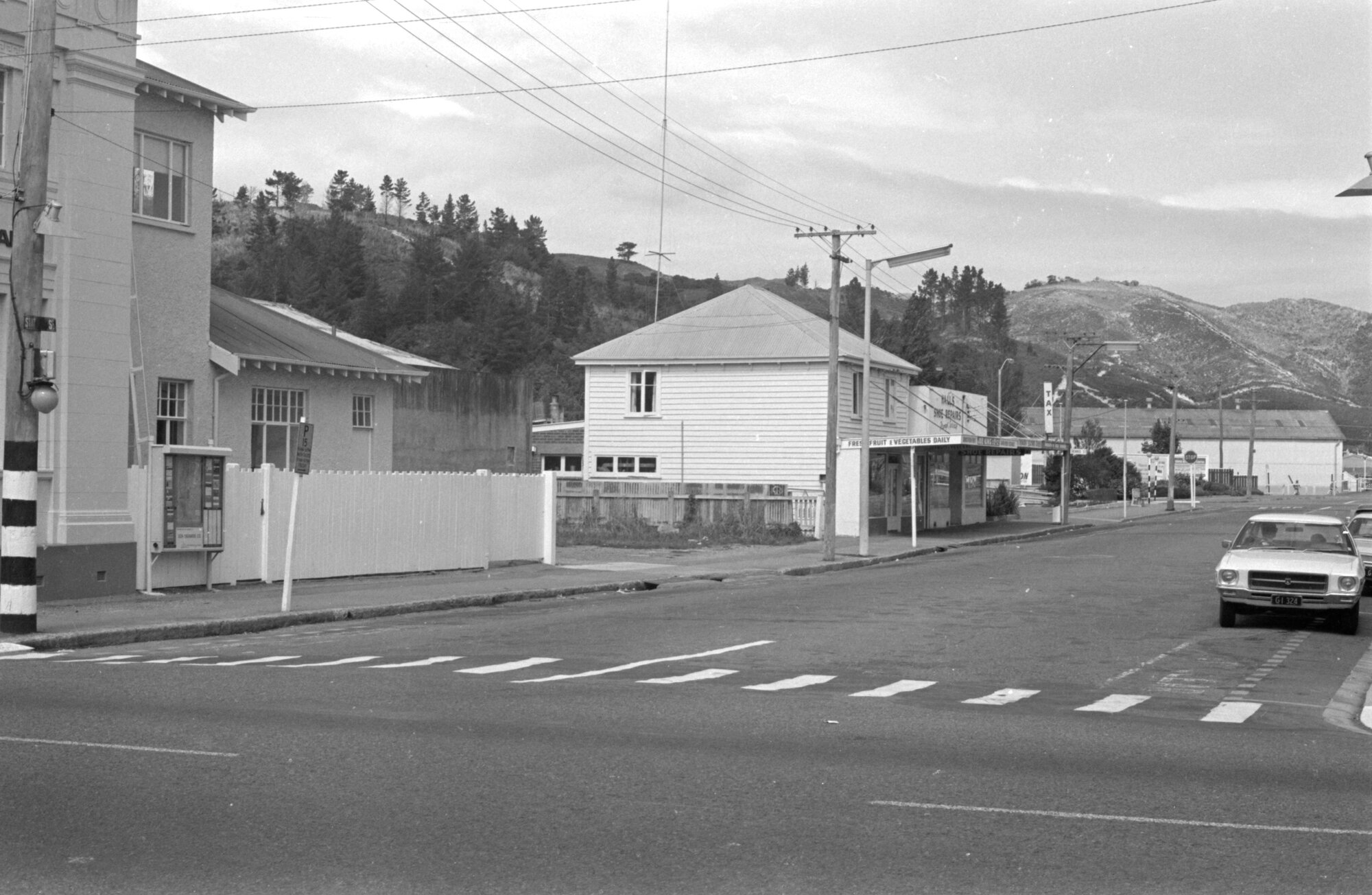 Main Street, c.1974; Station Street (now part of Geange Street)
